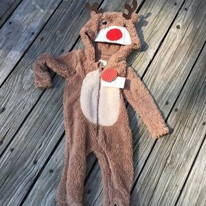 Infant Christmas Footie. EUR Size 74/US Size 6-9M